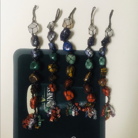 Healing Chakra Energy Spiritual Stone Car Ornament - Picture 2 of 13